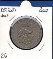 DJIBOUTI - 100 Francs 2007 -  See Photos -  Km 26 - Gibuti