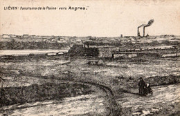 62  LIEVIN PANORAMA DE LA PLAINE VERS ANGRES - Lievin