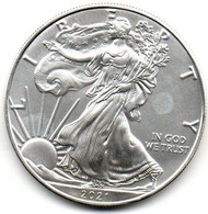 2021 - Stati Uniti 1 Dollar Argento  - Oncia Eagle      ---- - Conmemorativas