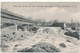 MANCHESTER, N.H. - Amoskeag Bridge - Manchester