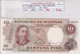 FILIPPINE 10 PISO 1969 P144 - Philippines