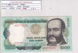 PERU' 1000 SOLES 1979 P118 - Pérou