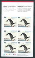 Canada BK310 (# 2099) MNH - John James Audubon's Birds - 3 - Folletos/Cuadernillos Completos