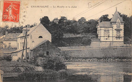 Champagné          72      Le   Moulin Et   Le Chalet  Les Lilas        (voir Scan) - Autres & Non Classés