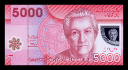 Chile 5000 Pesos 2014 Pick 163e Polymer SC UNC - Cile