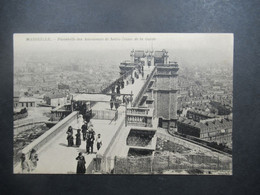 P2625 - Marseille - Passerelle Des Ascenseurs De Notre-Dame De La Garde - Monuments
