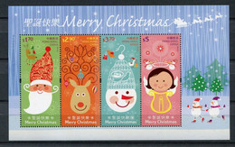 Hong Kong - Block Nr. 282 - "Weihnachten" ** / MNH (aus Dem Jahr 2014) - Hojas Bloque
