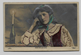 Phyllis Dare   Voyagé En  1906y. Repousse EMBOSSÉE Relief Karte  3D       F208 - Artisti