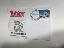 (3 M 7) Asterix (Caius Obtus) (with OZ TOP GUN Stamp From MyPost Presentation Pack - "SCARCE" Bunbury P/m) - Andere