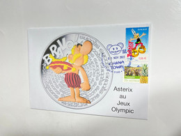 (3 M 2) Asterix (BRAVO !) (with OZ Stamp + France Asterix Anniversary Stamp) - Andere