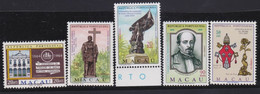 Macau      .   Yvert   .    5 Stamps        .    **     .    MNH - Unused Stamps