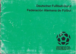 Mexico 70 World Cup German Football Team 1970 Gerd Muller & Whole Deutscher Fußball-Bund Originals Autographs, No Print! - Sportief