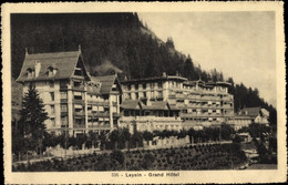 CPA Leysin Kanton Waadt, Grand Hotel - VD Vaud