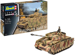 Revell - CHAR PANZER IV AUSF. H Maquette Militaire Kit Plastique Réf. 03333 Neuf NBO 1/35 - Militär