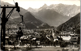 40286 - Vorarlberg - Schruns Im Montafon Gegen Zimba U. Vandanserwand - Gelaufen 1955 - Schruns