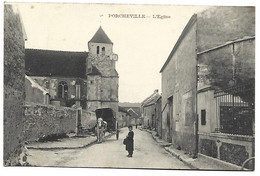 PORCHEVILLE - L'Eglise - Porcheville