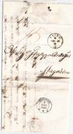 Brief Ohne Marke  Faido - Magadino         1856 - Lettres & Documents