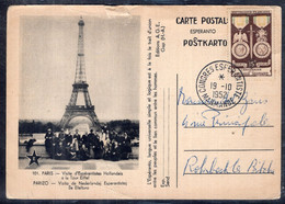 France - 1952 - Paris - Congres Esperantiste - Espérantistes Hollandais - Esperanto