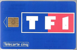 CARTE-PUCE-PRIVEE-5U-GN246-05/96-GEMB-TF1-LOGO-R°Glacé-V° DN°Série-B54173001 -Neuve TBE-LUXE - 5 Eenheden