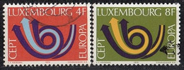 LUXEMBOURG 862-863,used,falc Hinged - Oblitérés