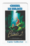 FRANCE CARTE CINEMA LE PALACE De SAUMUR BAMBI 2 WALT DISNEY - Cinema
