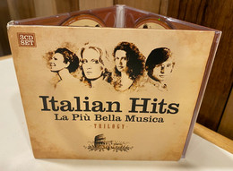 Caja Argentina De 3 CD Italian Hits Año 2006 - Otros - Canción Italiana
