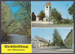 Bayern - Gräfelfing Bei München Mehrbildkarte 1988 (N-300) - Graefelfing