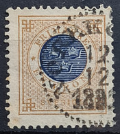 SWEDEN 1877 - Canceled - Sc# 27 - Oblitérés