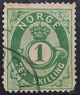 NORWAY 1875 - Canceled - Sc# 16 - Gebruikt