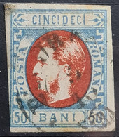 ROMANIA 1869 - Canceled - Sc# 42 - 1858-1880 Moldavia & Principato