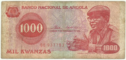 Angola - 1000 Kwanzas - 11.11.1976 - Pick 113 - Série BE - Camarada Dr. Agostinho Neto 1 000 - Angola