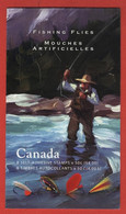 Canada BK306 (# 2088a-d) MNH - Fishing Flies - Folletos/Cuadernillos Completos