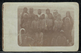 NABLUS - Photo Postcard Native People From The City Of Nablus Palestine Arab Arabs HOLY LAND - Palestine