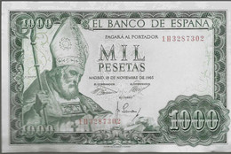 ESPAGNE 1000 PESETAS 19.11.1965 - 1000 Peseten