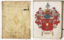 Armorial Manuscript Of The De Wael Family - Théâtre & Scripts