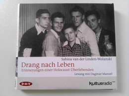 Drang Nach Leben. Erinnerungen Einer Holocaust-Überlebenden: Lesung Mit Dagmar Manzel (4 CDs) - CD
