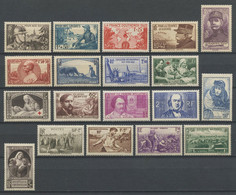 FRANCE ANNEE 1940 ** Complète ( 451/469 ) Neufs MNH Superbe C 209 € Scan Contractuel Jahrgang Ano Completo Full Year - 1940-1949