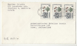 Canada Letter Cover Posted 196? To Switzerland B221201 - Briefe U. Dokumente