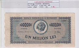 ROMANIA 1'000'000 LEI 1947 P60 - Roemenië