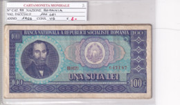 ROMANIA 100 LEI 1966 P97 - Roemenië