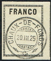 ETIQUETTES FRANCO OBLITERE 1911 C/.S.B.K. Nr:1. Y&TELLIER Nr:8. MICHEL Nr:I. - Franquicia