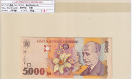 ROMANIA 5000 LEI 1998 P107 - Roemenië