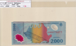 ROMANIA 2000 LEI 1999 P111 - Roemenië