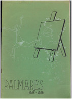 VITRY LE FRANCOIS 1957 1958 COLLEGE MIXTE DISTRIBUTION SOLENNELLE DES PRIX ELEVE SIMON SIMONNE - Diplômes & Bulletins Scolaires