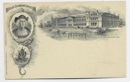 USA ETATS UNIS ENTIER POST CARD ONE CENT WORLDS COLUMBIAN EXPOSITION - 1901-20