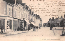 CONTRES (Loir-et-Cher) - Rue De Blois - Précurseur Voyagé 1903 - Contres