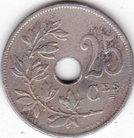 BELGIO 25 CENTS  ANNO 1908 - 25 Centimes