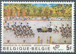 BELGIUM - 1980 - MNH/**.- CLOU SOUS LE CHEVAL DE GAUCHE AU 1er PLAN COB 1994 LV3 - Lot 25419 - Sonstige & Ohne Zuordnung