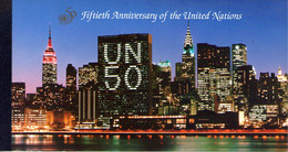 Nations Unies. New York. 50e Anniversaire. Carnet - Booklets