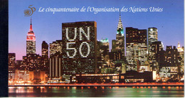 Nations Unies. Geneve. 50e Anniversaire. Carnet - Cuadernillos